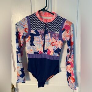 GUC Athleta Girl Long Sleeve Bathing Suit